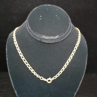 14K Y/Gold Curb Chain 20"