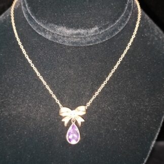 14K Chain W/ Amethyst