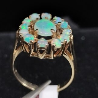 14K Y/G Opal Ring