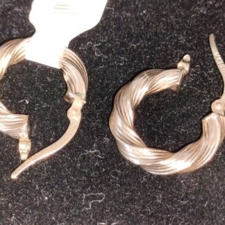 14K Y/gold Small Hoop Earrings
