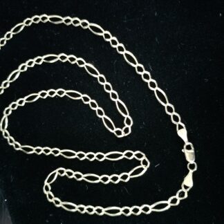 14k Open Link Figaro 25'